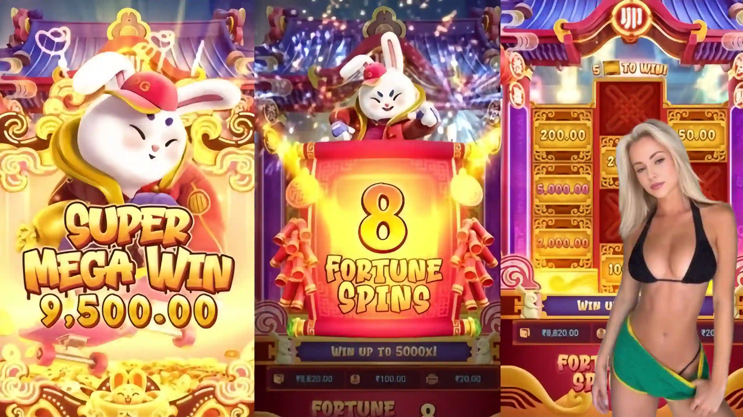 Wild Expansivo Fortune Rabbit cacobet - Coelho Dourado que Expande